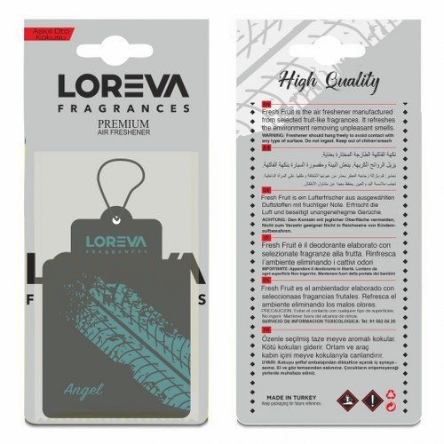 Sırt Kartonlu Oto Kokusu